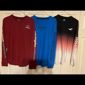 Hollister LS t-shirts